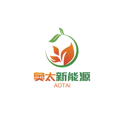 奥太新能源logo设计