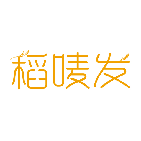 稻唛发logo设计