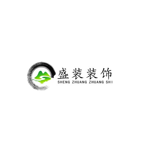 盛装装饰logo设计