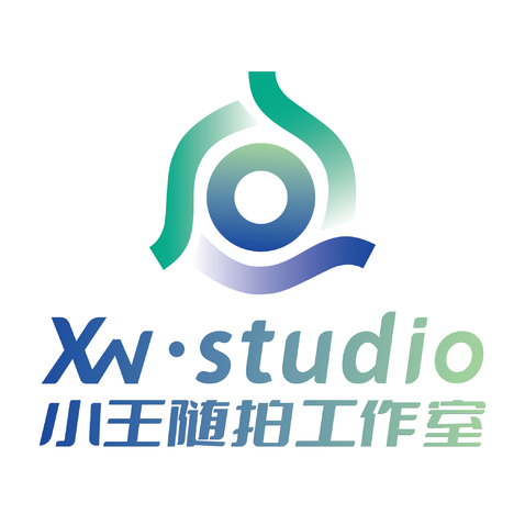 小王随拍工作室logo设计