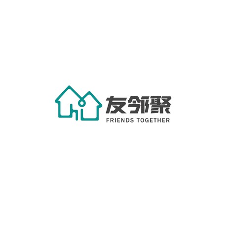 友邻聚logo设计