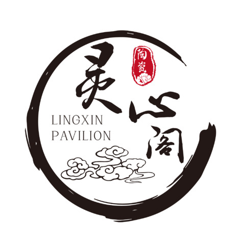 灵心阁logo设计