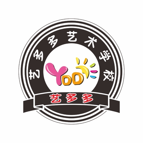 艺多多艺术学校logo设计