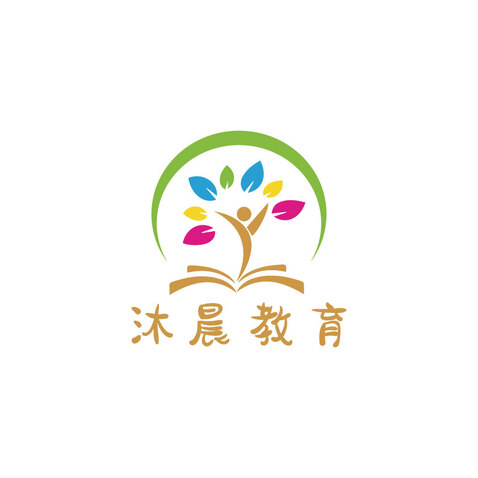 沐晨教育logo设计