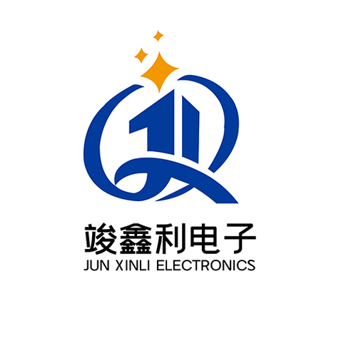 竣鑫利電子logo設(shè)計(jì)