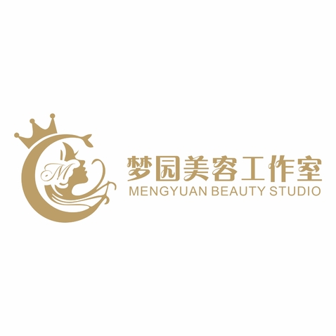 梦园美容工作室logo设计