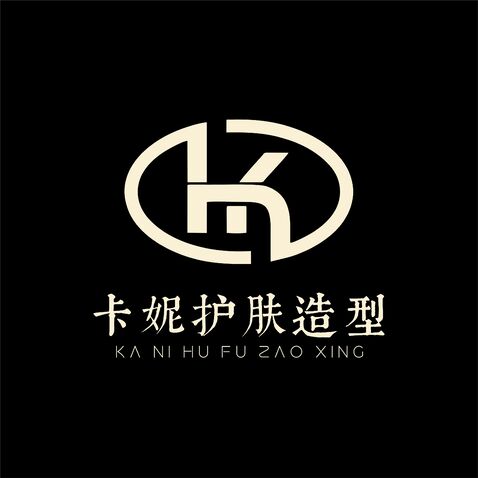 卡妮护肤造型logo设计