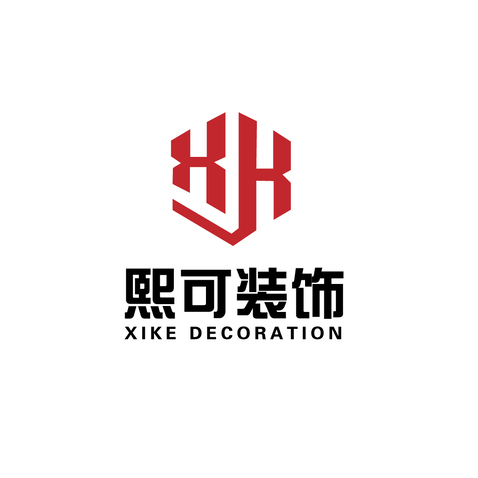 熙可装饰logo设计