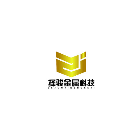 择骏金属科技logo设计