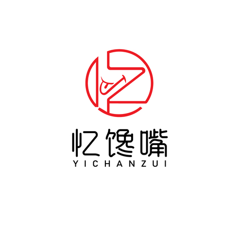 忆馋嘴logo设计