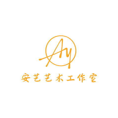 安艺艺术工作室logo设计