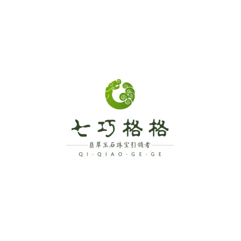 七巧格格logo设计