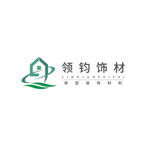 领钧饰材logo设计