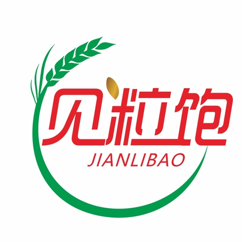 见粒饱logo设计