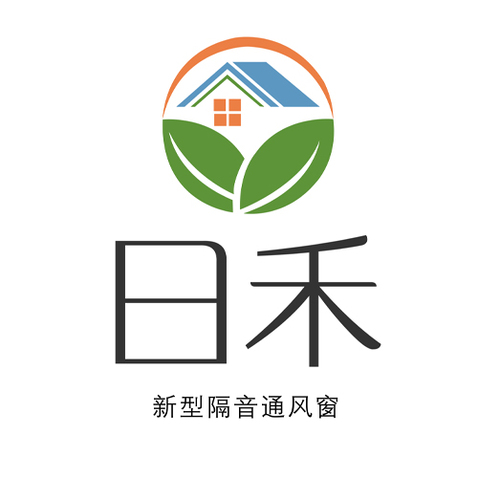 日禾新型隔音门窗logo设计