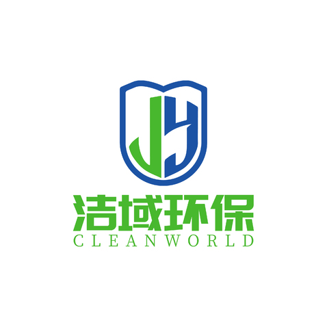 洁域环保logo设计