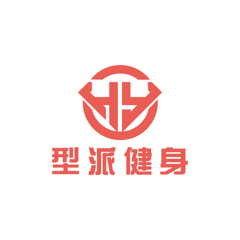 型派健身logo设计