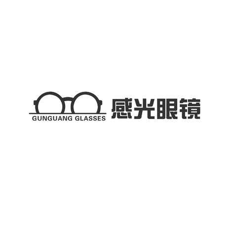 感光眼镜logo设计