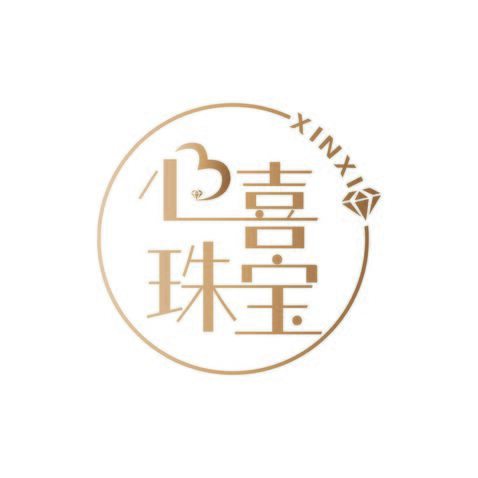 心喜珠宝logo设计