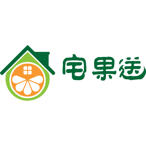 宅果送logo设计