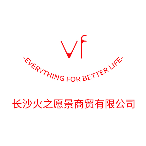 长沙火之愿景商贸有限公司logo设计