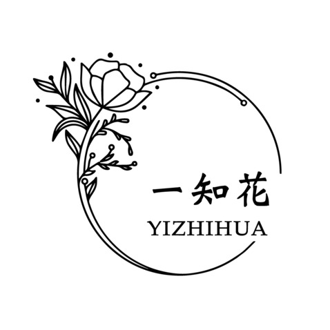 一知花logo设计