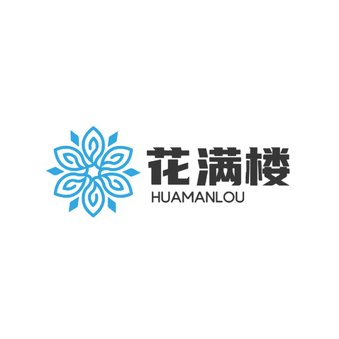 花满楼logo设计