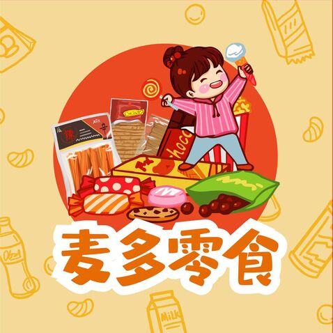 买多零食logo设计