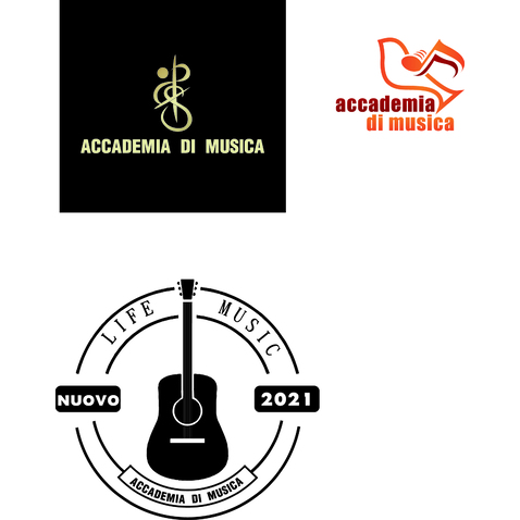 accademia di musicalogo设计