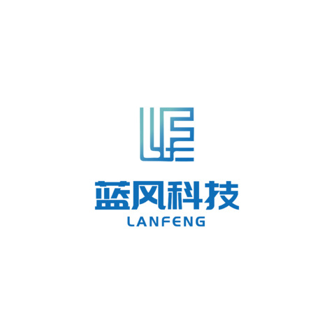 蓝枫科技logo设计