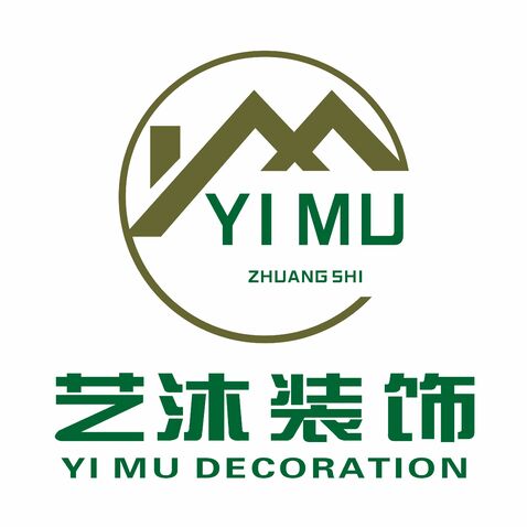 艺沐装饰logo设计