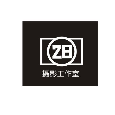 28摄影工作室logo设计