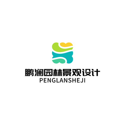 鹏澜园林景观设计logo设计