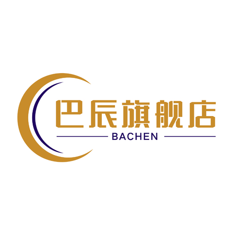 巴辰旗舰店logo设计