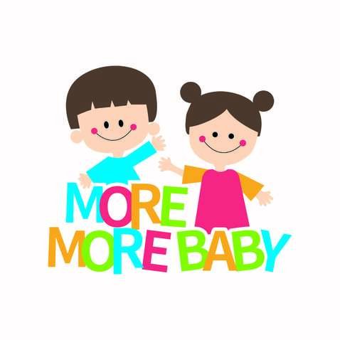 More more kidslogo设计