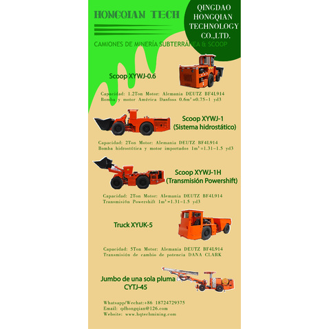 CAMIONES DE MINERÍA SUBTERRÁNEA &amp; SCOOPlogo设计