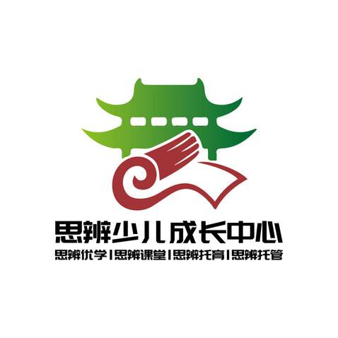 思辩优学logo设计