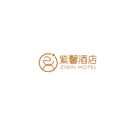 紫馨酒店logo设计