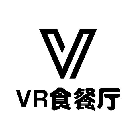 VR食餐厅logo设计