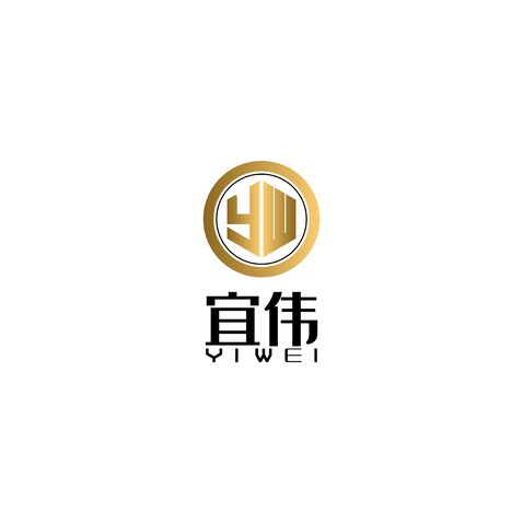 宜伟商贸logo设计