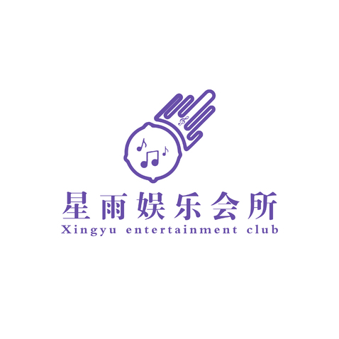 音樂  星星logo設計