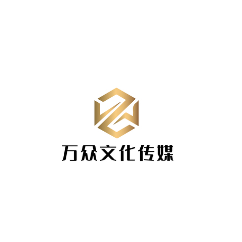 万众文化传媒有限公司logo设计