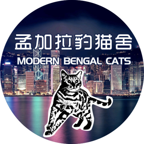 孟加拉豹貓舍logo设计