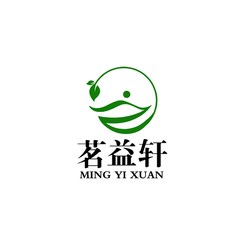 茗益軒logo設(shè)計