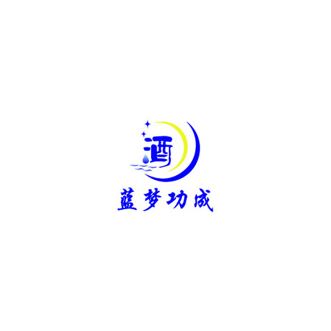 蓝梦功成logologo设计