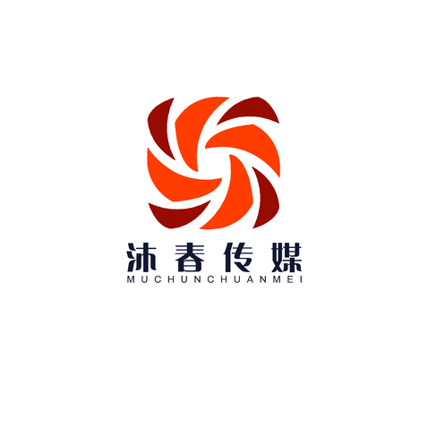 沐春传媒logo设计