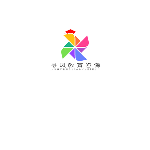 寻风教育咨询logo设计