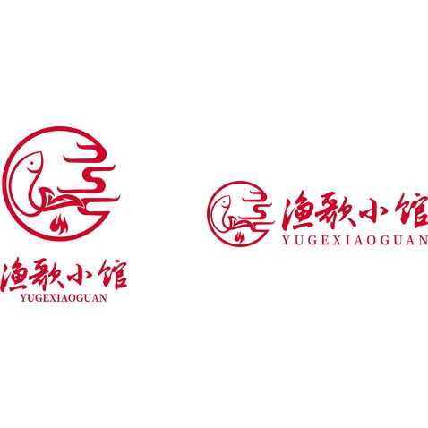 渔歌小馆logo设计