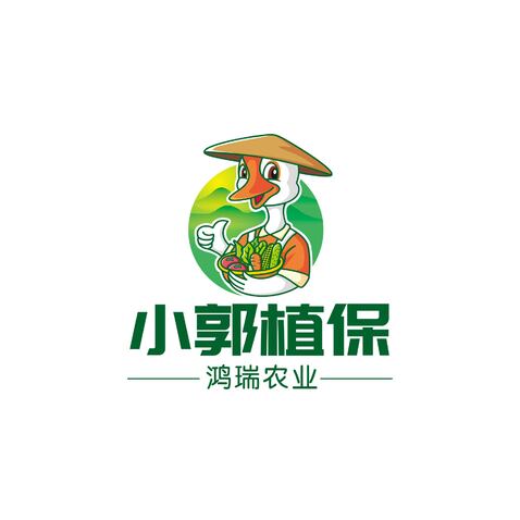 小郭植保logo设计