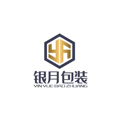 银月包装logo设计